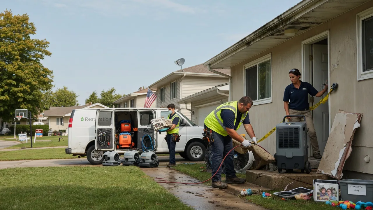 Water Damage Restoration in Haltom City, TX near me